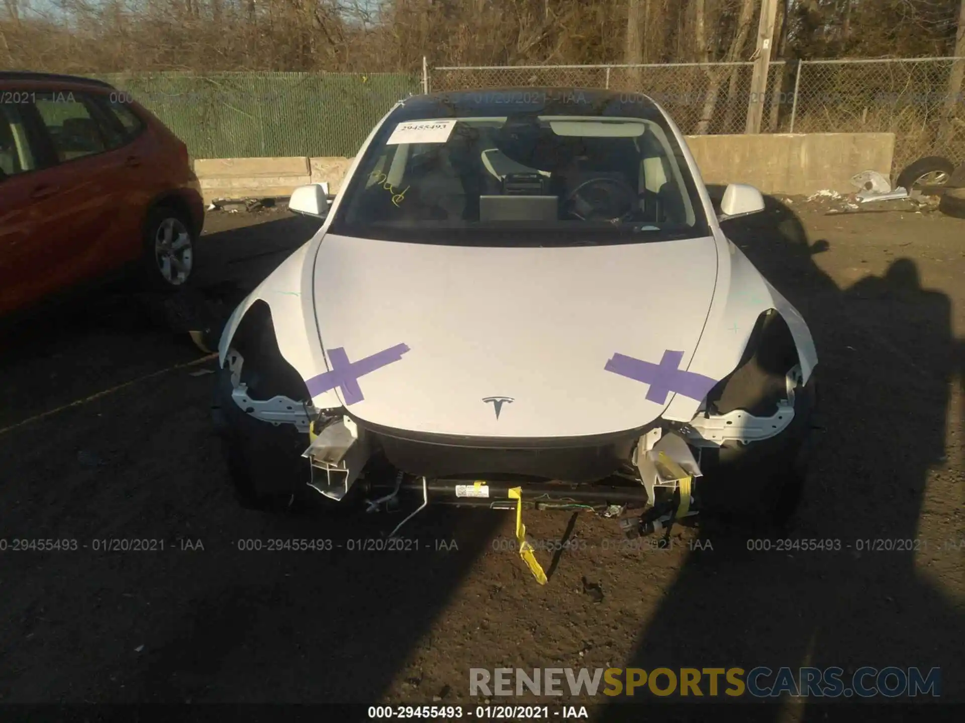 6 Photograph of a damaged car 5YJ3E1EAXKF430709 TESLA MODEL 3 2019