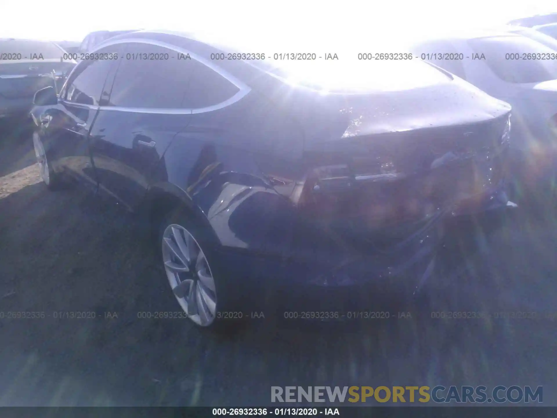 3 Photograph of a damaged car 5YJ3E1EAXKF449356 TESLA MODEL 3 2019