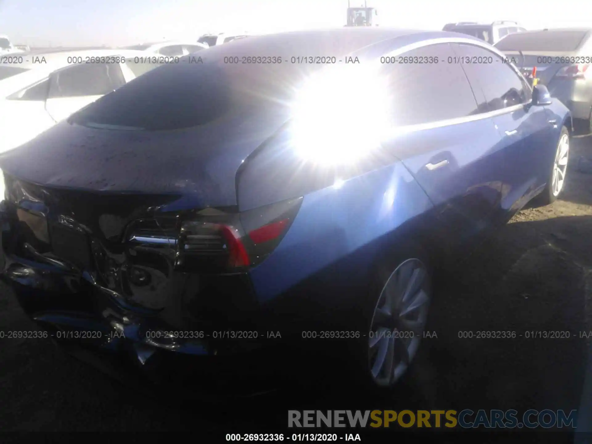 4 Photograph of a damaged car 5YJ3E1EAXKF449356 TESLA MODEL 3 2019