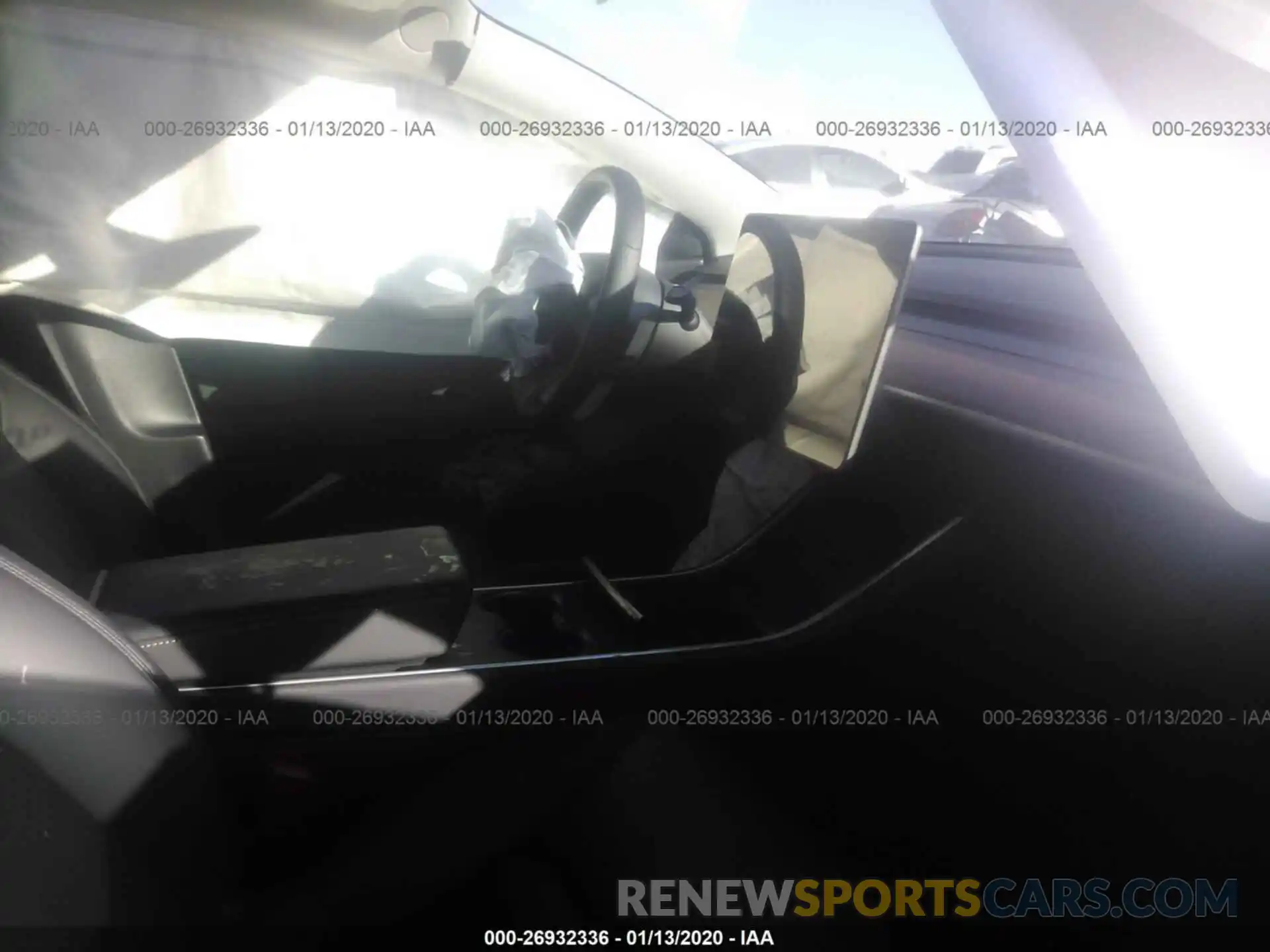 5 Photograph of a damaged car 5YJ3E1EAXKF449356 TESLA MODEL 3 2019