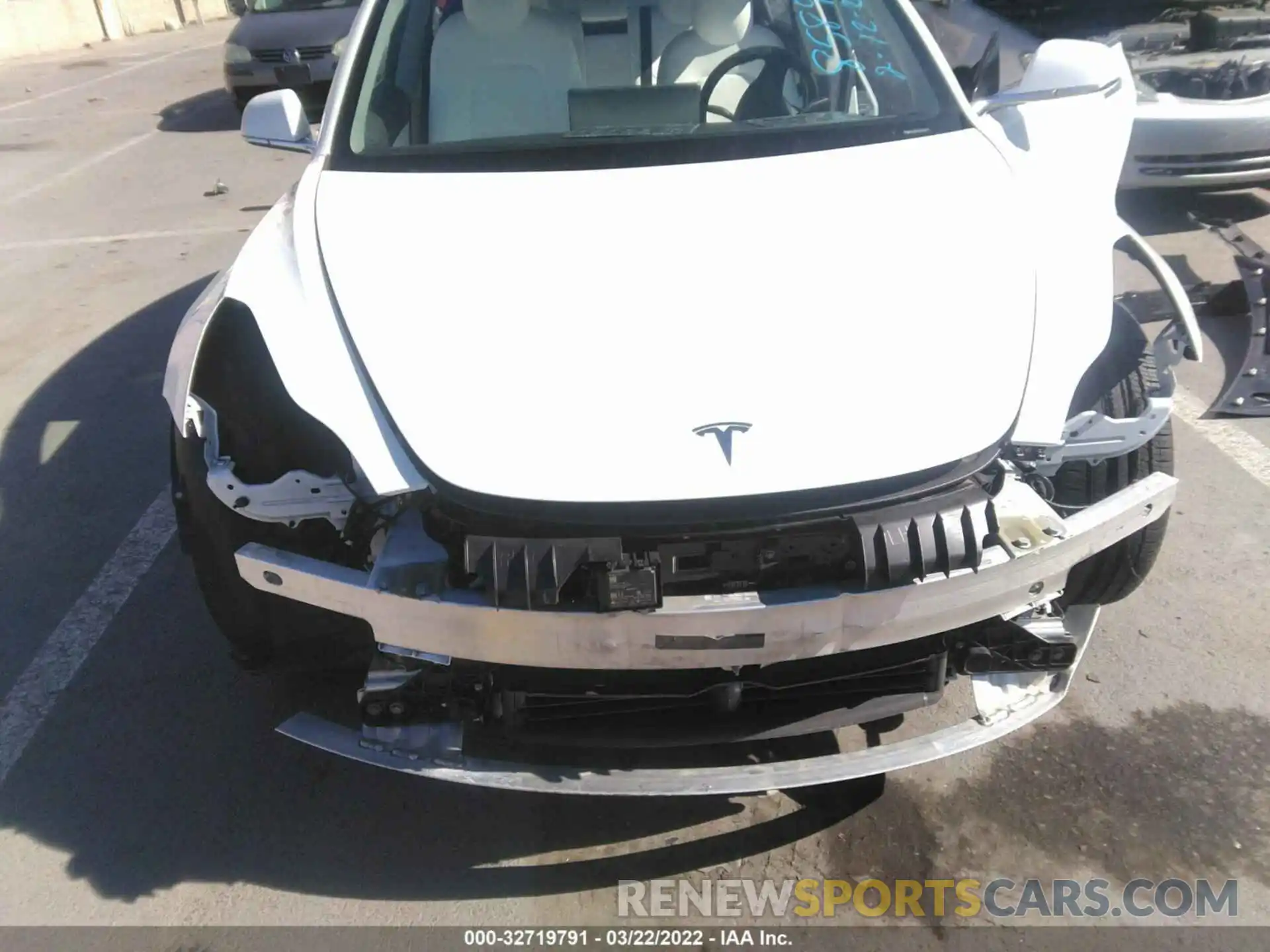 6 Photograph of a damaged car 5YJ3E1EAXKF486617 TESLA MODEL 3 2019