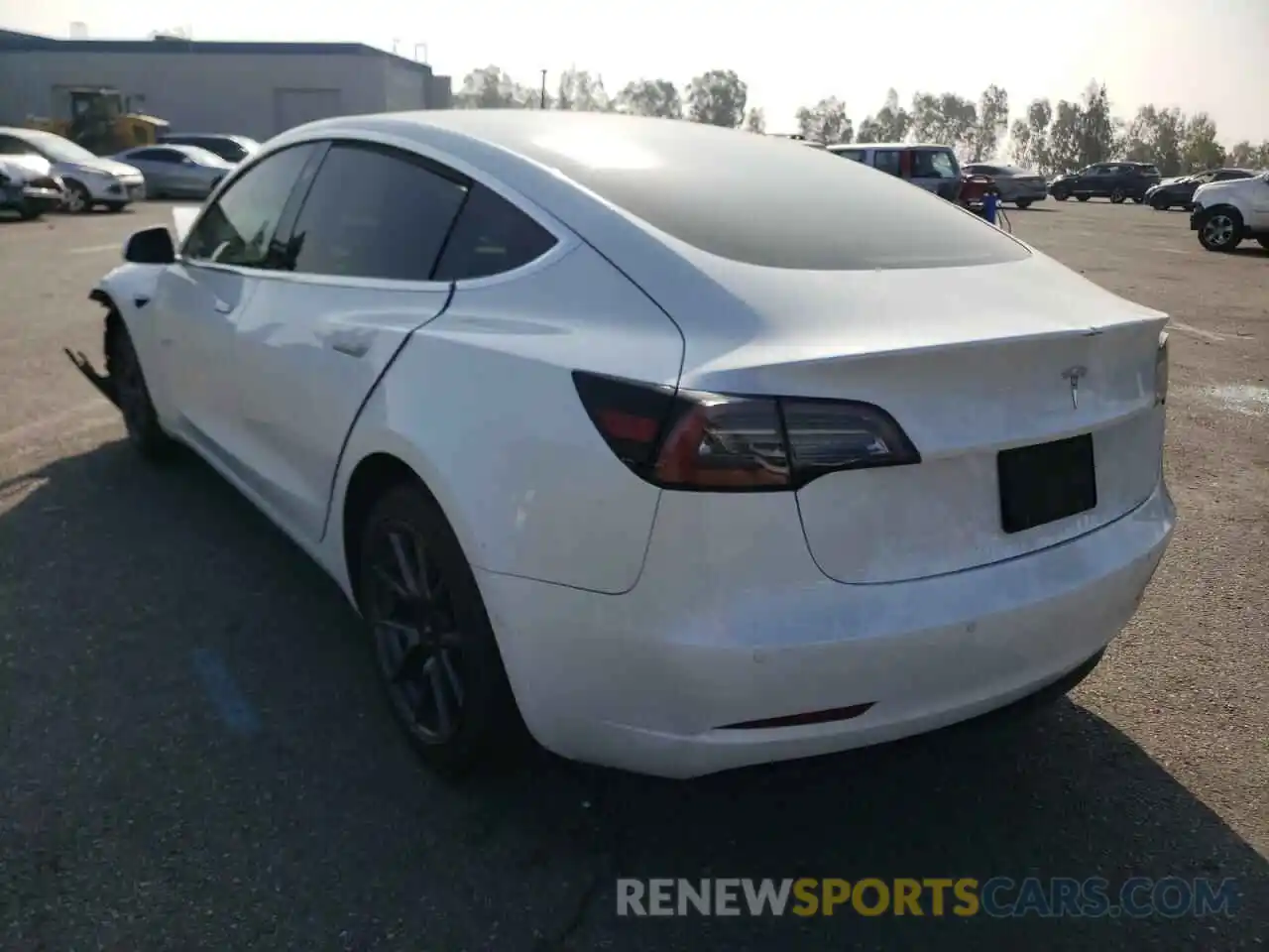 3 Photograph of a damaged car 5YJ3E1EAXKF509264 TESLA MODEL 3 2019