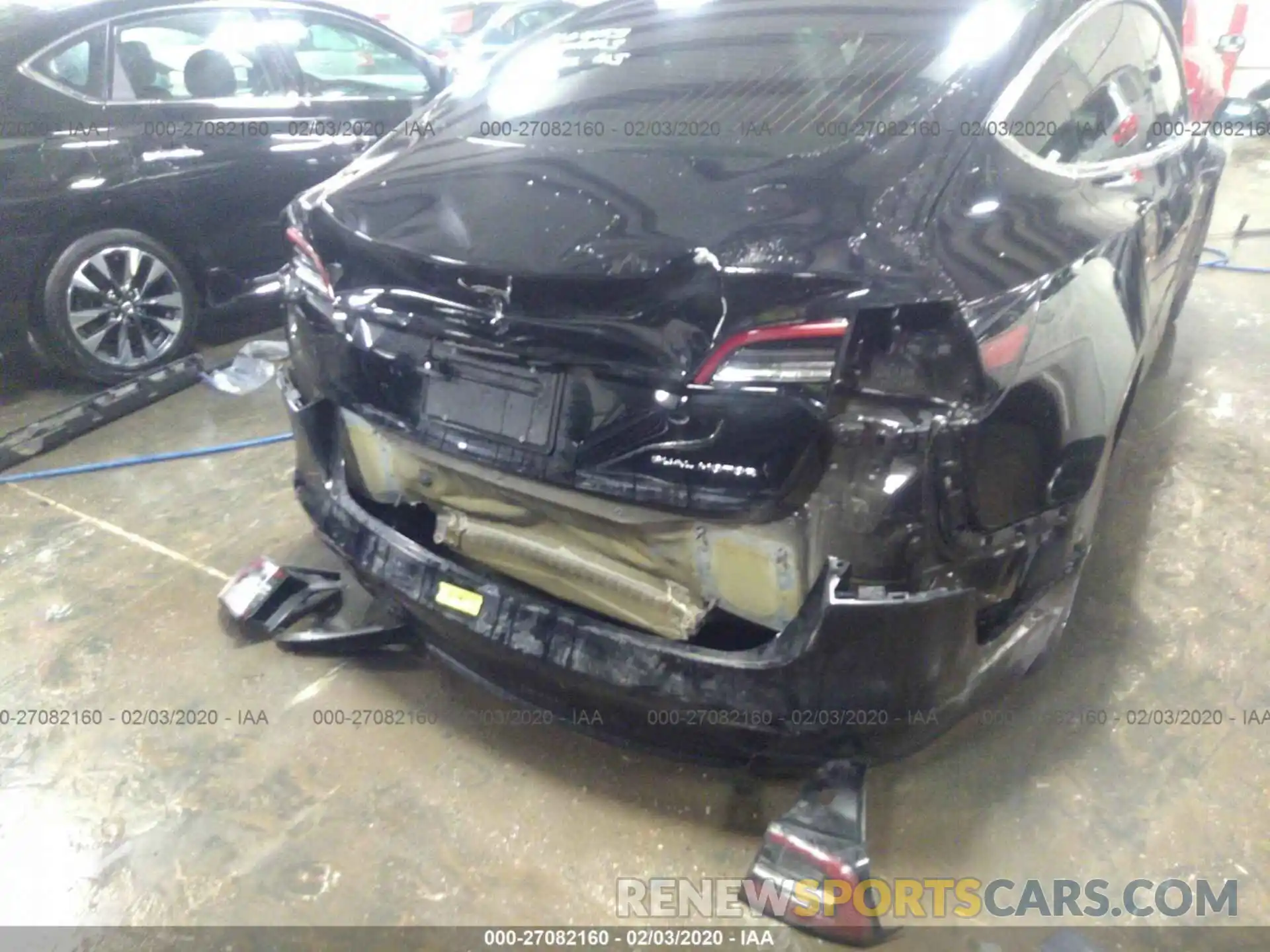 6 Photograph of a damaged car 5YJ3E1EB0KF191275 TESLA MODEL 3 2019
