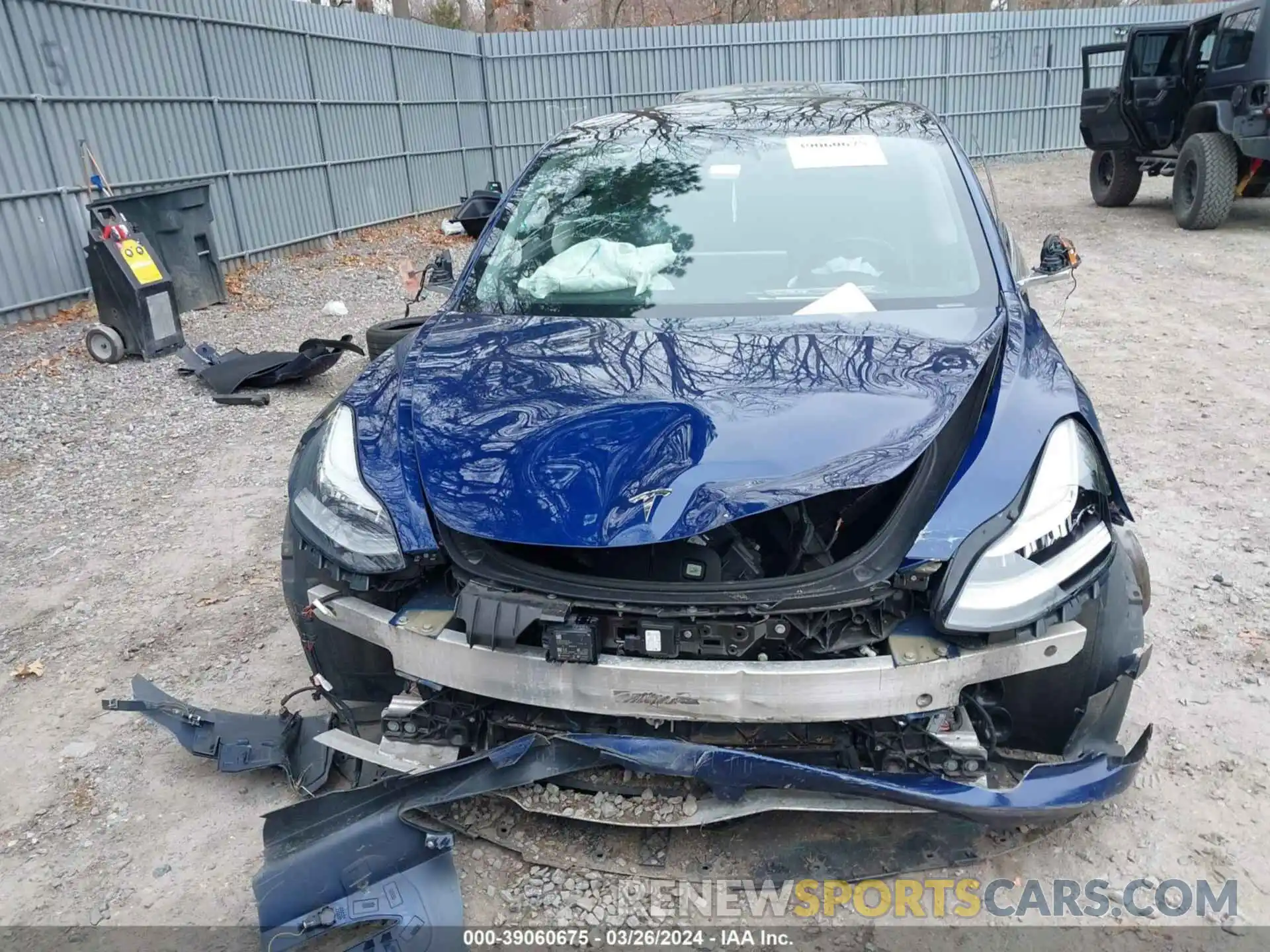 11 Photograph of a damaged car 5YJ3E1EB0KF197514 TESLA MODEL 3 2019