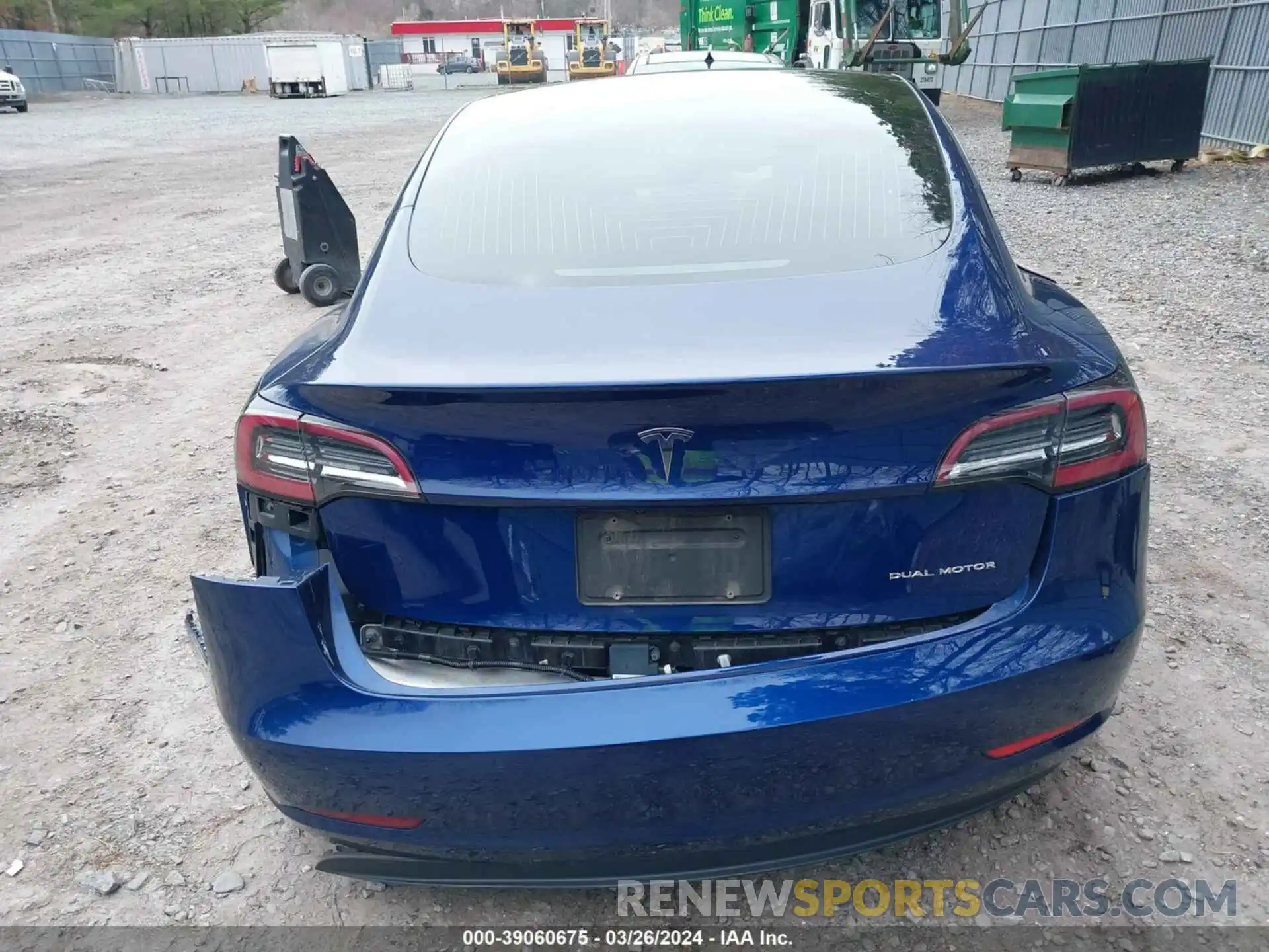 15 Photograph of a damaged car 5YJ3E1EB0KF197514 TESLA MODEL 3 2019