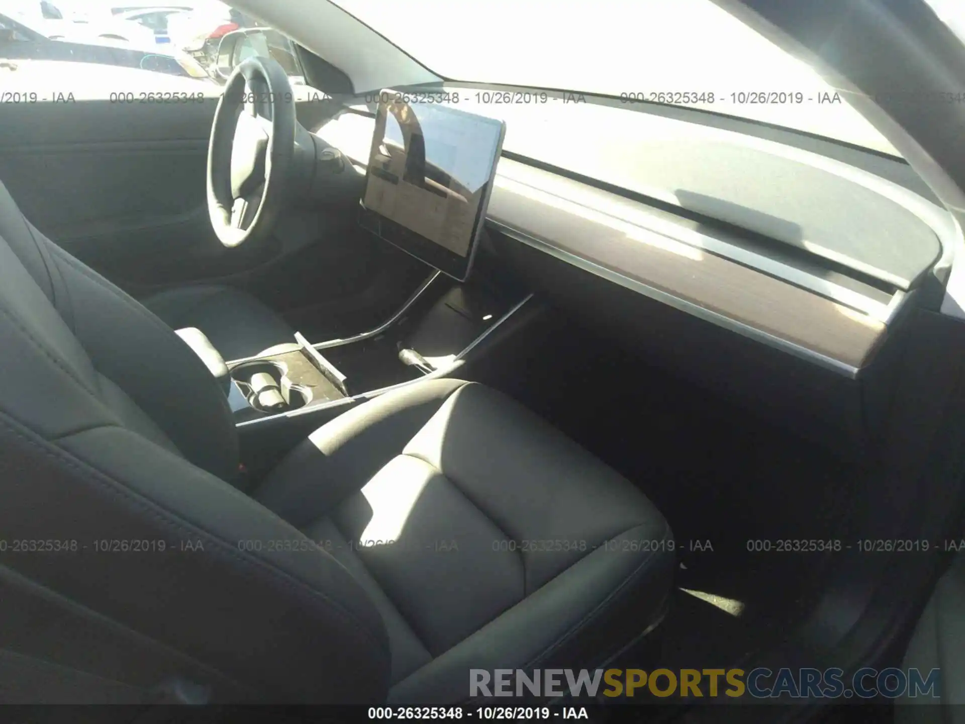 5 Photograph of a damaged car 5YJ3E1EB0KF198999 TESLA MODEL 3 2019