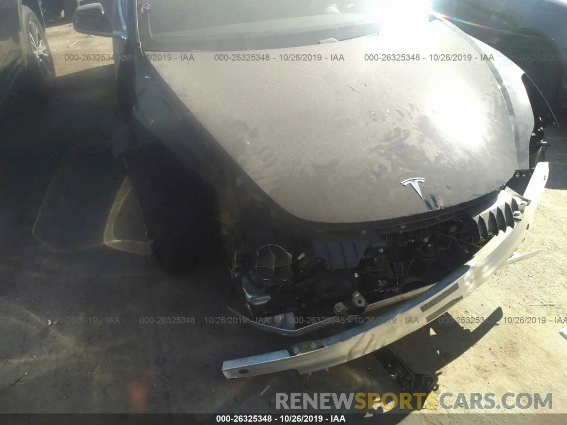 6 Photograph of a damaged car 5YJ3E1EB0KF198999 TESLA MODEL 3 2019