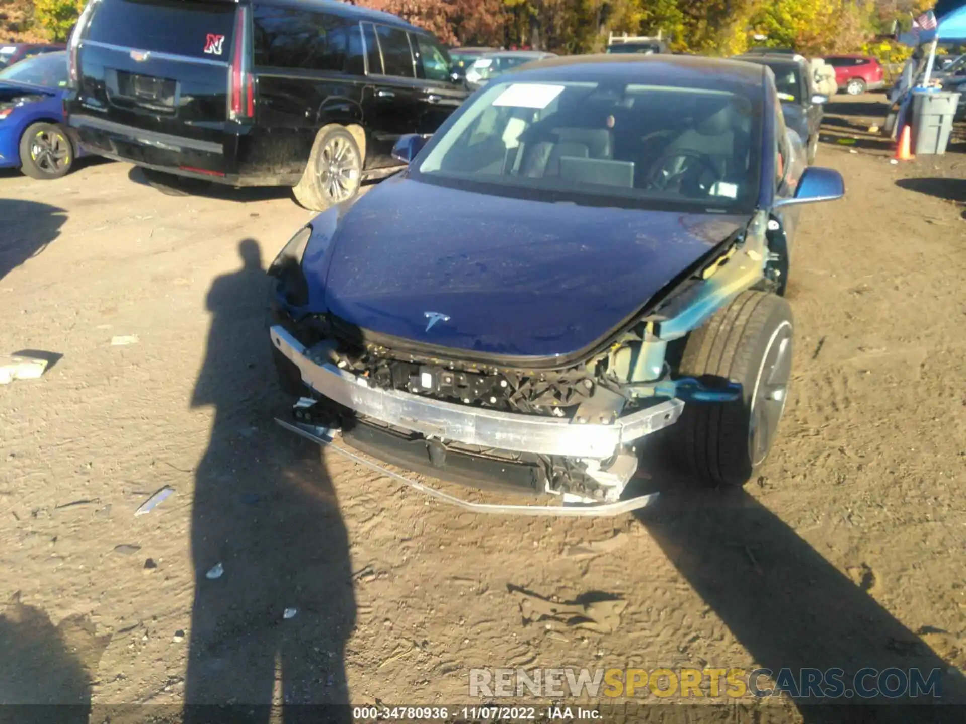 6 Photograph of a damaged car 5YJ3E1EB0KF199540 TESLA MODEL 3 2019