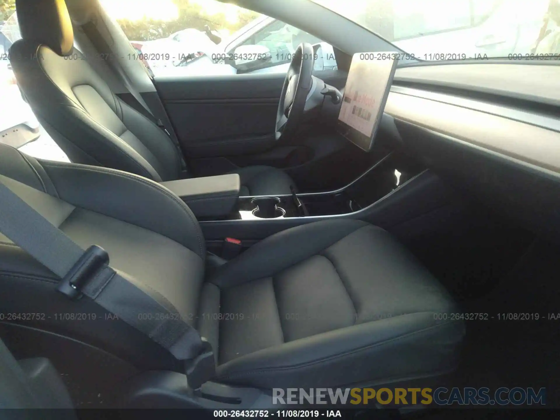 5 Photograph of a damaged car 5YJ3E1EB0KF200069 TESLA MODEL 3 2019