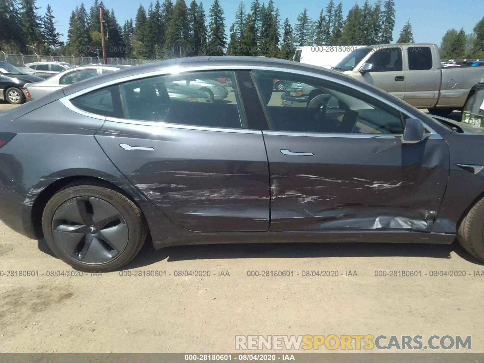 6 Photograph of a damaged car 5YJ3E1EB0KF205725 TESLA MODEL 3 2019