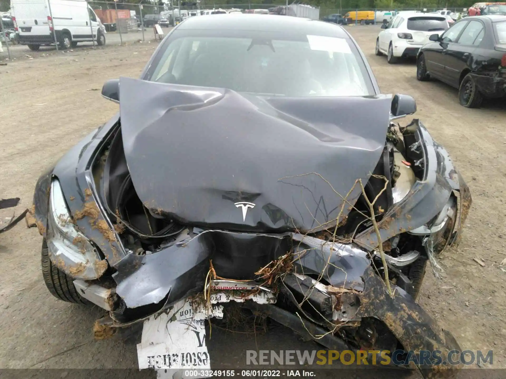 6 Photograph of a damaged car 5YJ3E1EB0KF205935 TESLA MODEL 3 2019