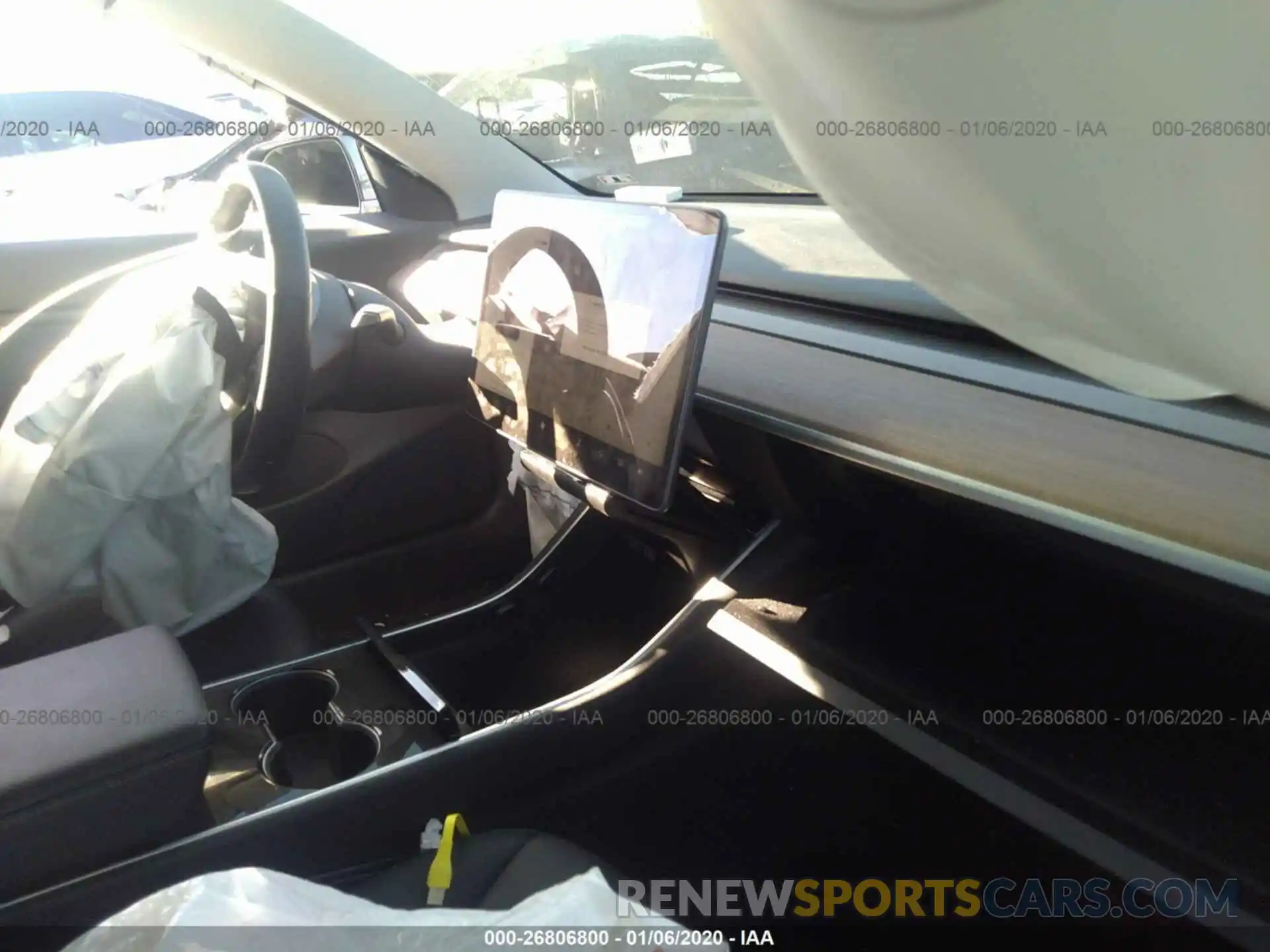 5 Photograph of a damaged car 5YJ3E1EB0KF237512 TESLA MODEL 3 2019