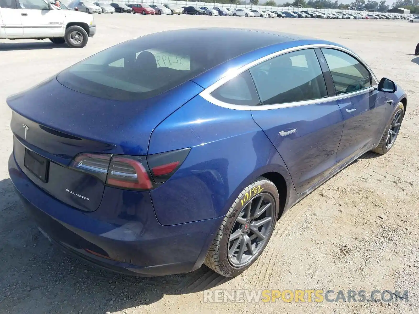 4 Photograph of a damaged car 5YJ3E1EB0KF359478 TESLA MODEL 3 2019