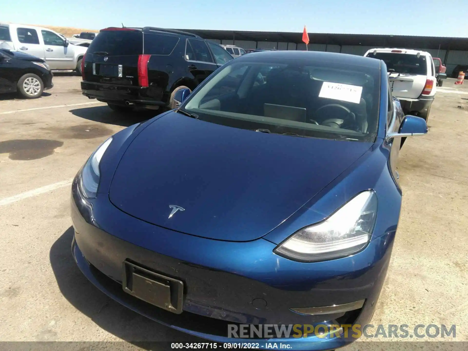 10 Photograph of a damaged car 5YJ3E1EB0KF364986 TESLA MODEL 3 2019