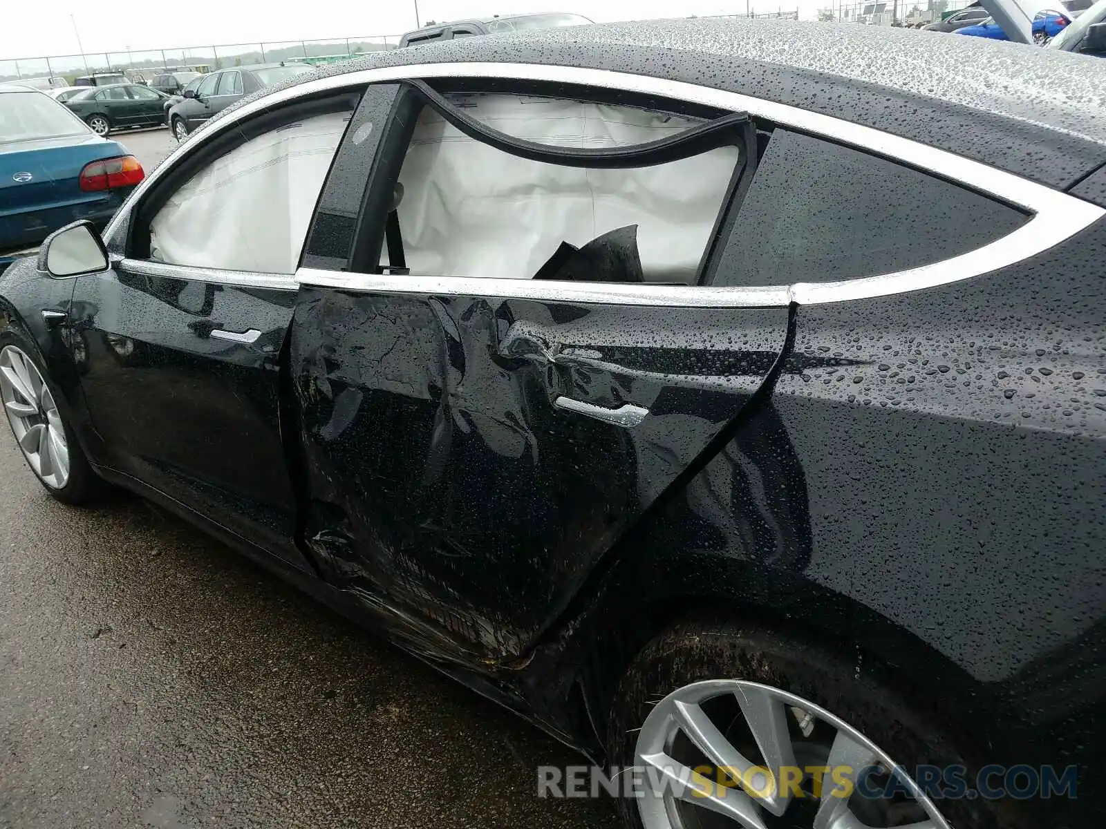 9 Photograph of a damaged car 5YJ3E1EB0KF365927 TESLA MODEL 3 2019