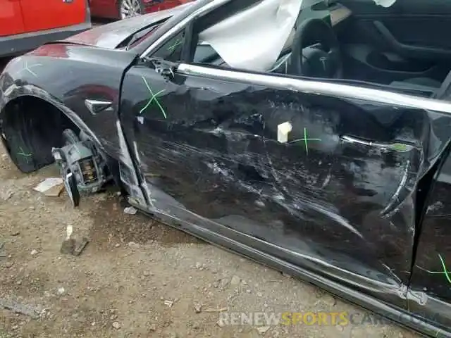 10 Photograph of a damaged car 5YJ3E1EB0KF384543 TESLA MODEL 3 2019