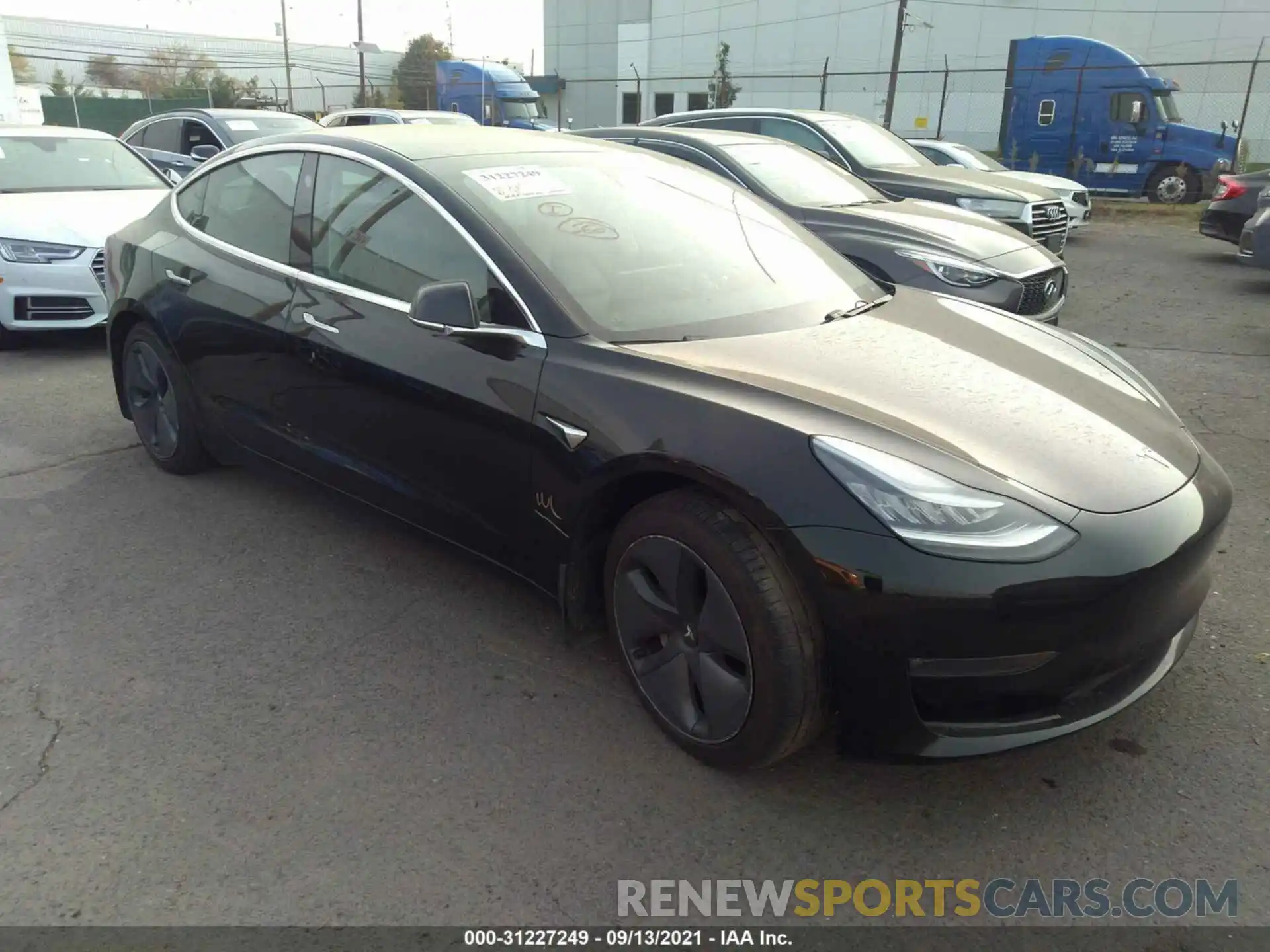 1 Фотография поврежденного автомобиля 5YJ3E1EB0KF384574 TESLA MODEL 3 2019