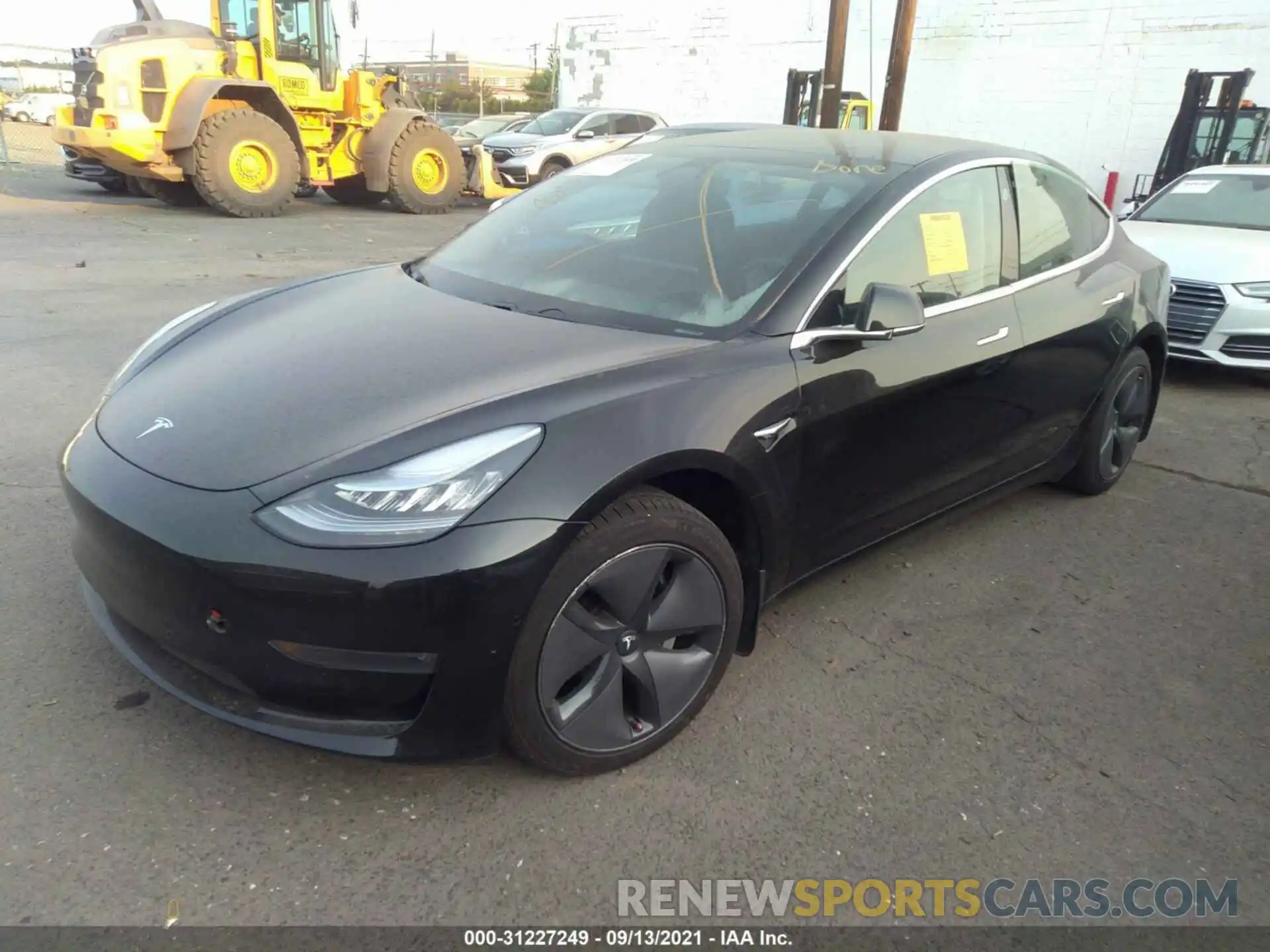 2 Фотография поврежденного автомобиля 5YJ3E1EB0KF384574 TESLA MODEL 3 2019