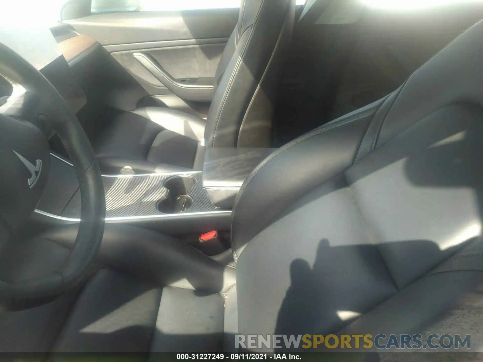 5 Photograph of a damaged car 5YJ3E1EB0KF384574 TESLA MODEL 3 2019