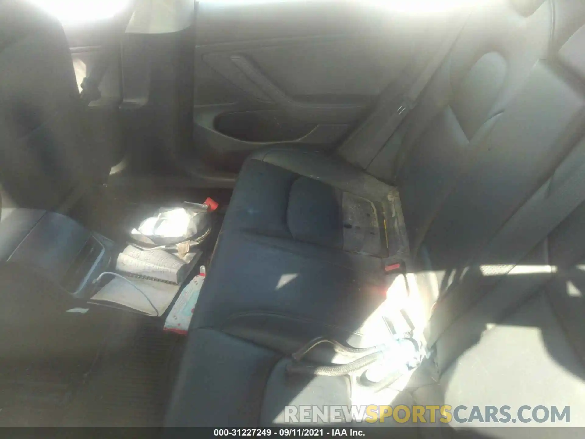 8 Photograph of a damaged car 5YJ3E1EB0KF384574 TESLA MODEL 3 2019