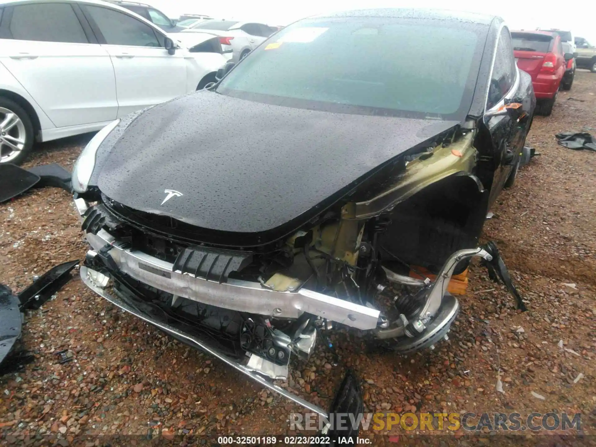 6 Photograph of a damaged car 5YJ3E1EB0KF385014 TESLA MODEL 3 2019