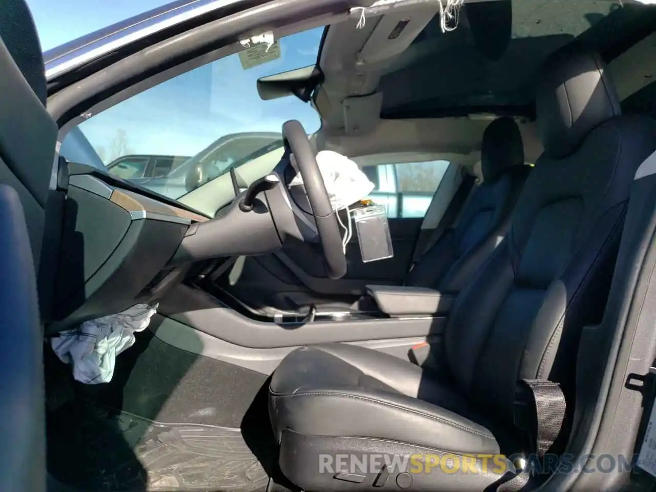 7 Photograph of a damaged car 5YJ3E1EB0KF389550 TESLA MODEL 3 2019