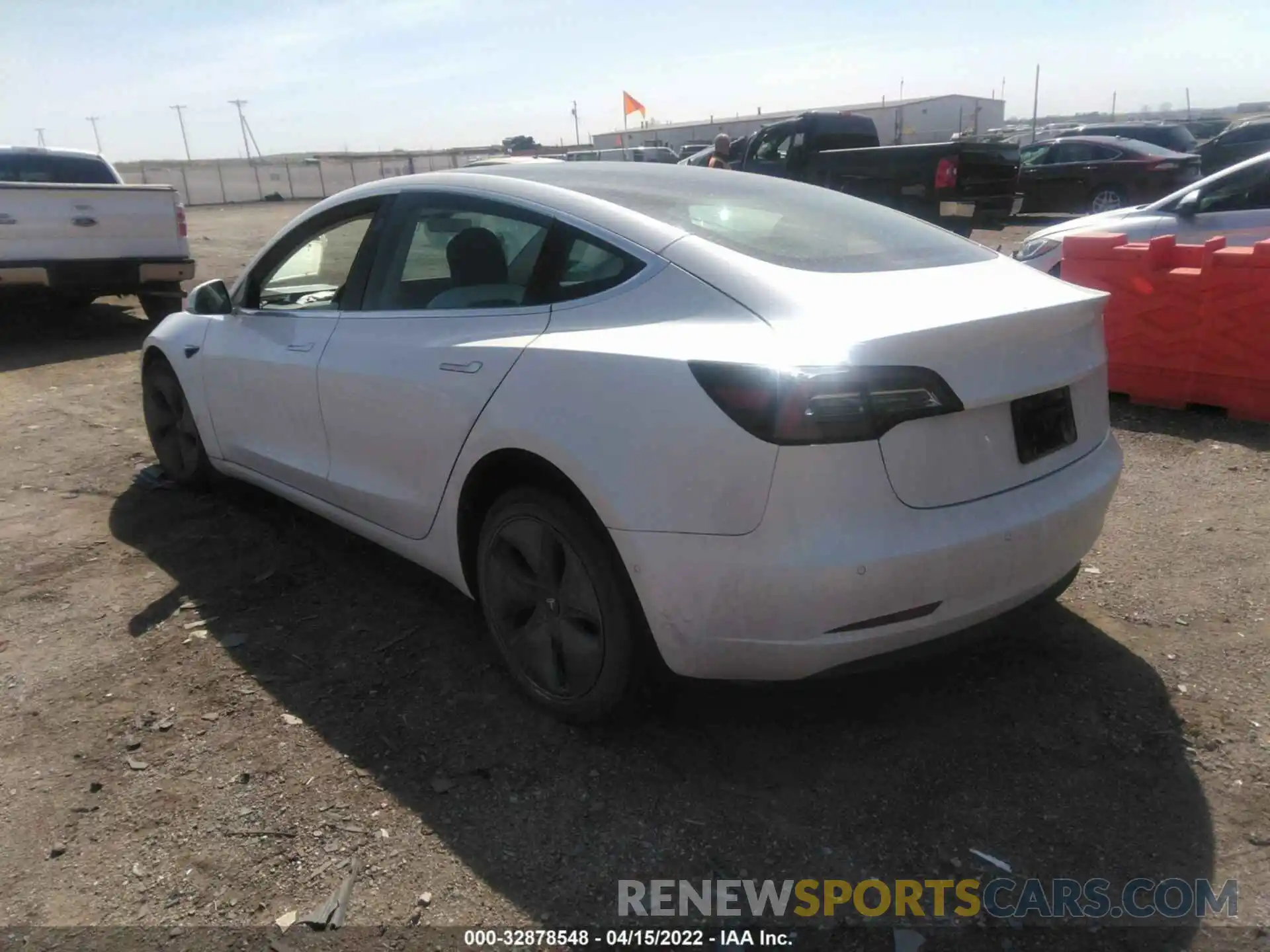 3 Photograph of a damaged car 5YJ3E1EB0KF391248 TESLA MODEL 3 2019