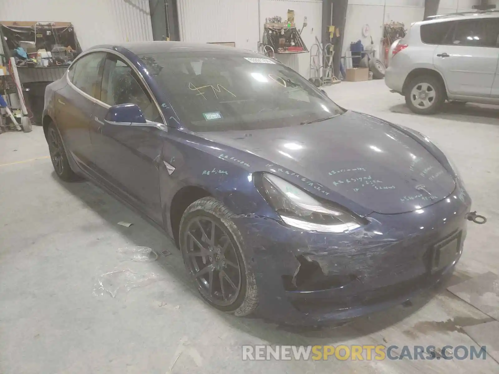 1 Фотография поврежденного автомобиля 5YJ3E1EB0KF408226 TESLA MODEL 3 2019