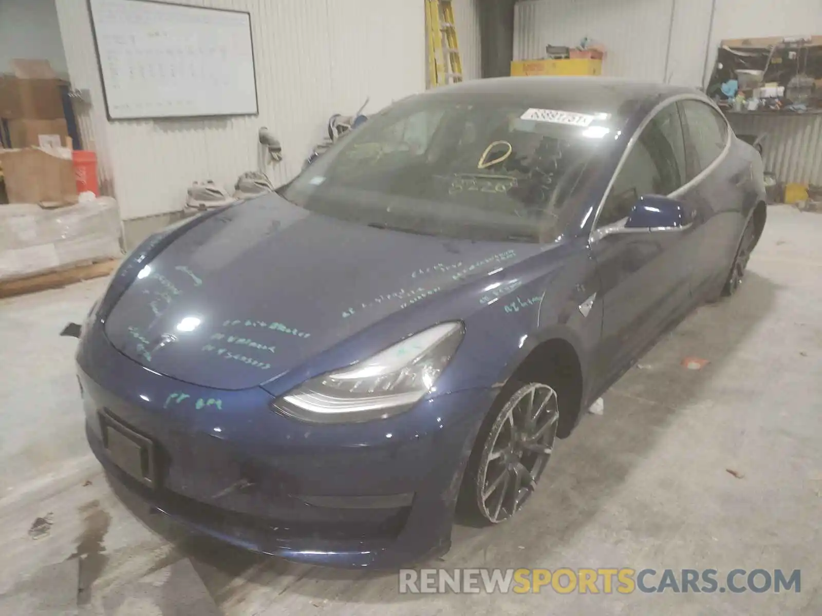 2 Фотография поврежденного автомобиля 5YJ3E1EB0KF408226 TESLA MODEL 3 2019