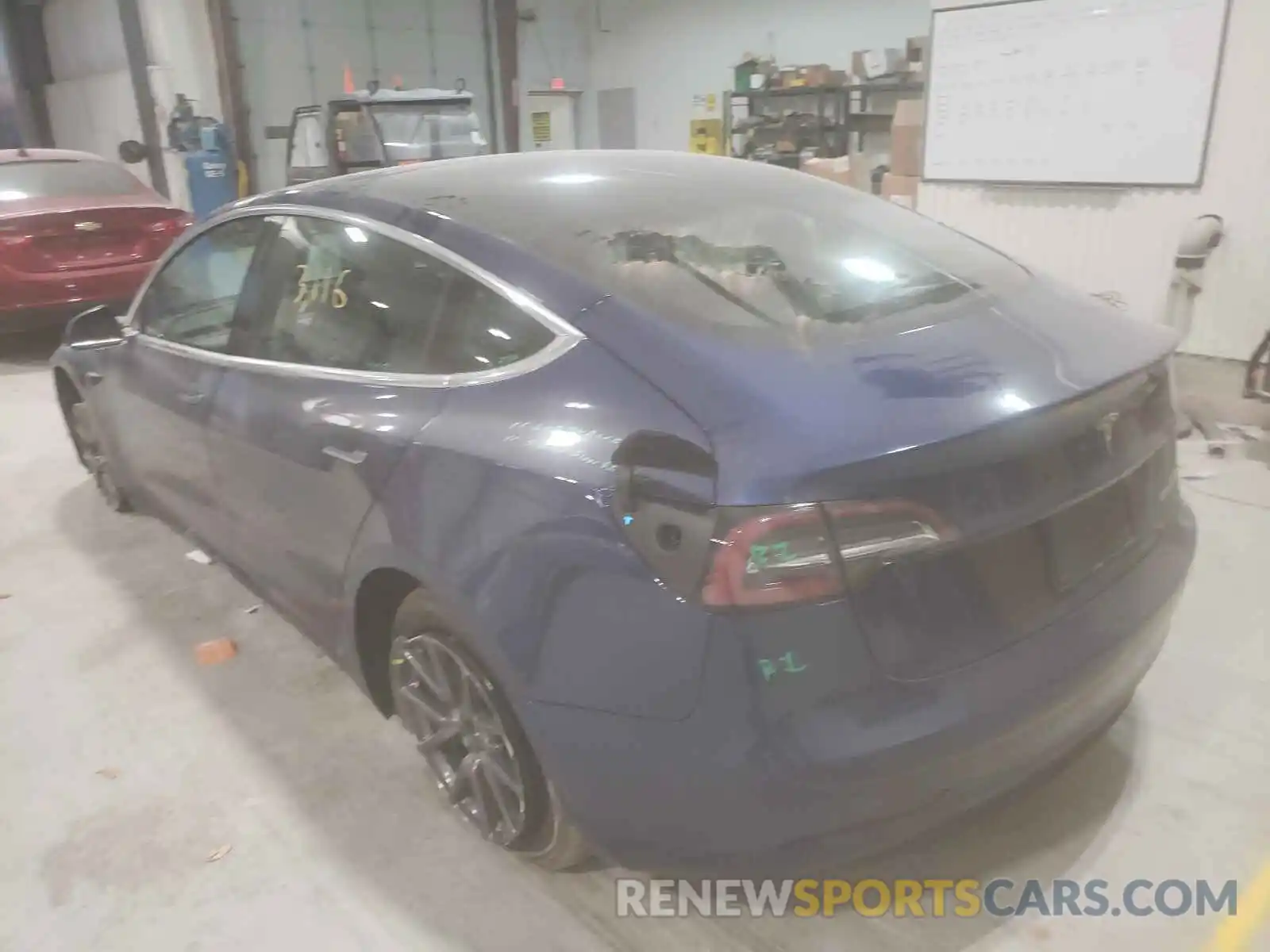 3 Photograph of a damaged car 5YJ3E1EB0KF408226 TESLA MODEL 3 2019