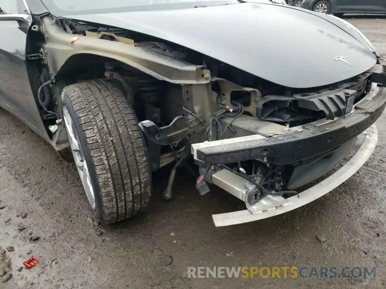 9 Photograph of a damaged car 5YJ3E1EB0KF415273 TESLA MODEL 3 2019