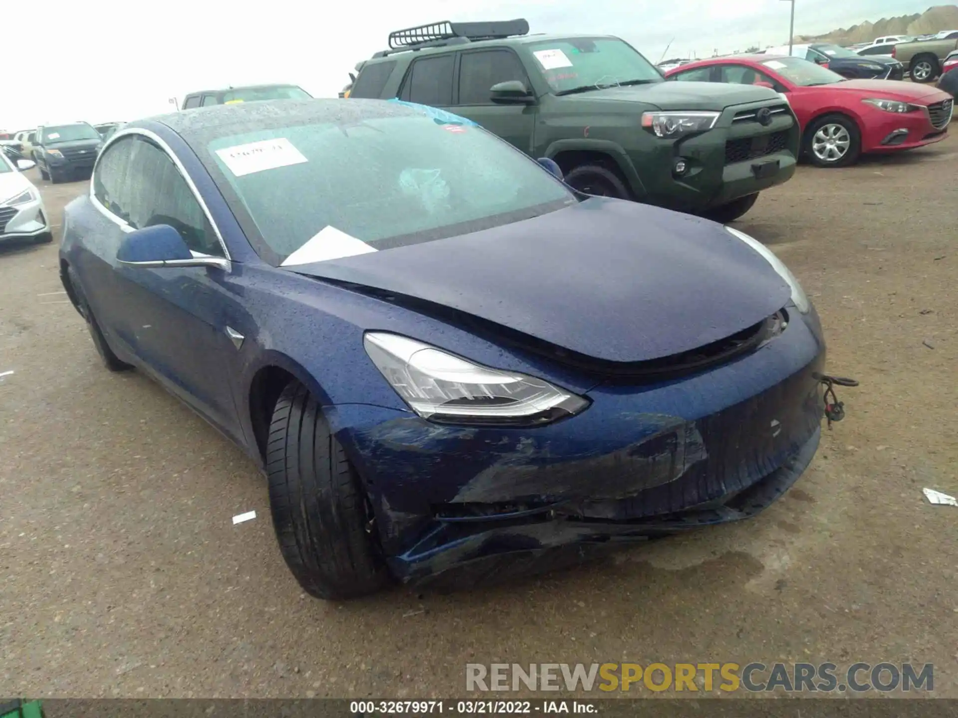 6 Photograph of a damaged car 5YJ3E1EB0KF425608 TESLA MODEL 3 2019