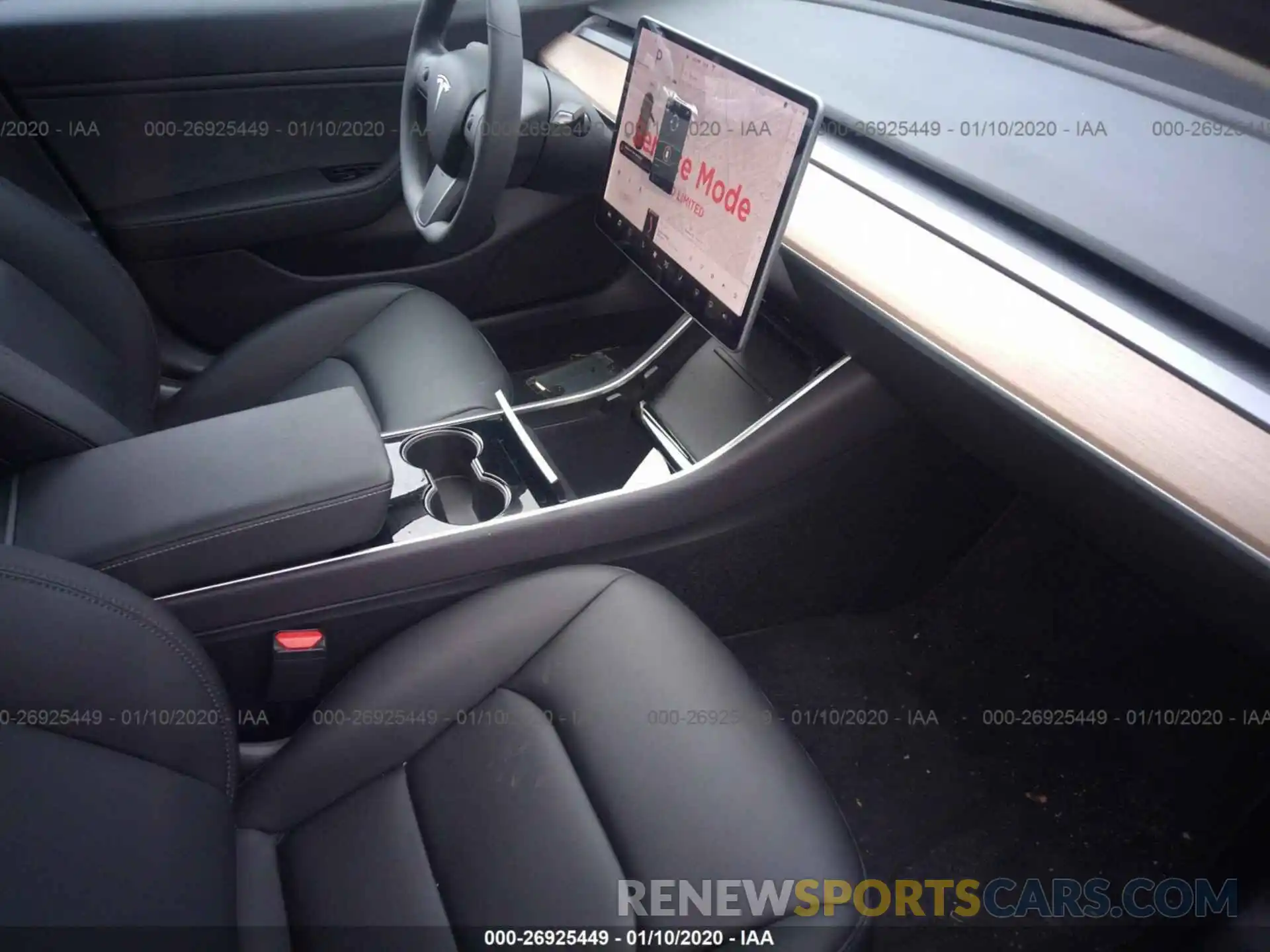 5 Photograph of a damaged car 5YJ3E1EB0KF432476 TESLA MODEL 3 2019