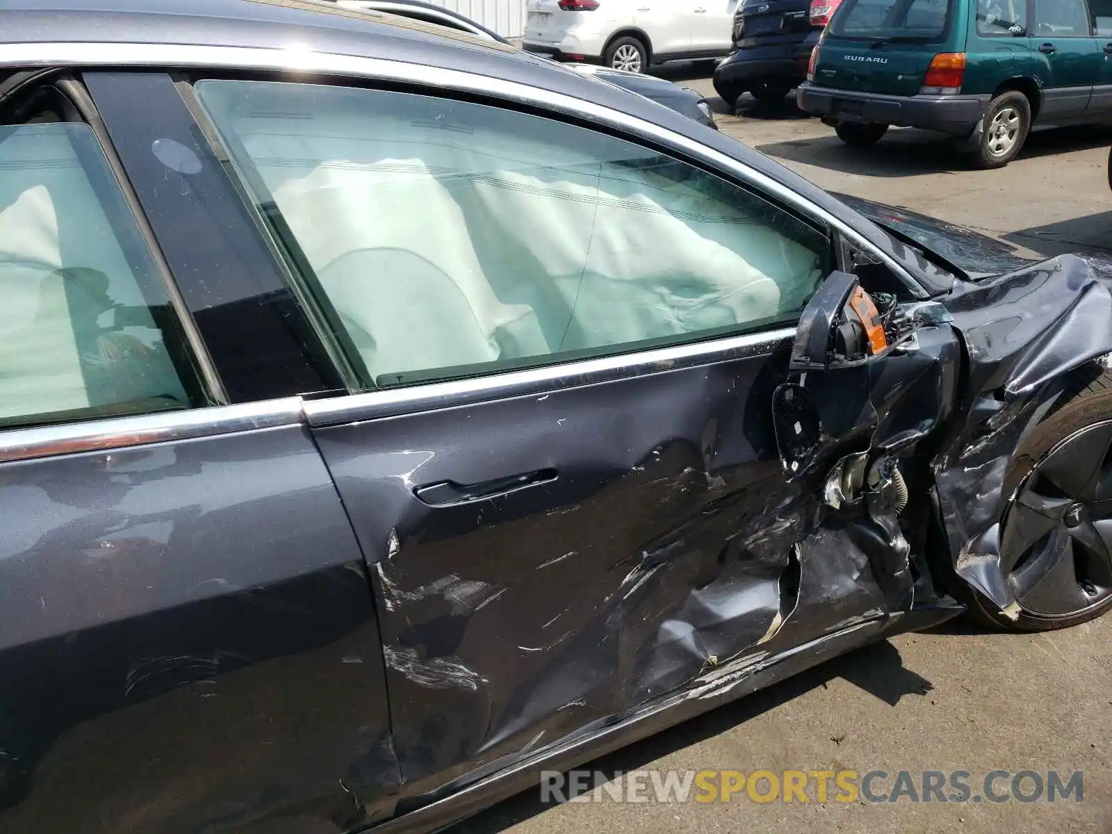 5 Photograph of a damaged car 5YJ3E1EB0KF432722 TESLA MODEL 3 2019