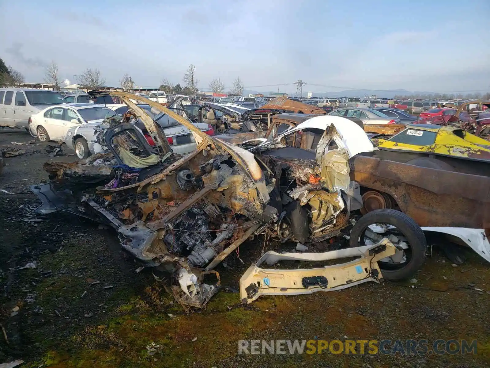 9 Photograph of a damaged car 5YJ3E1EB0KF433417 TESLA MODEL 3 2019
