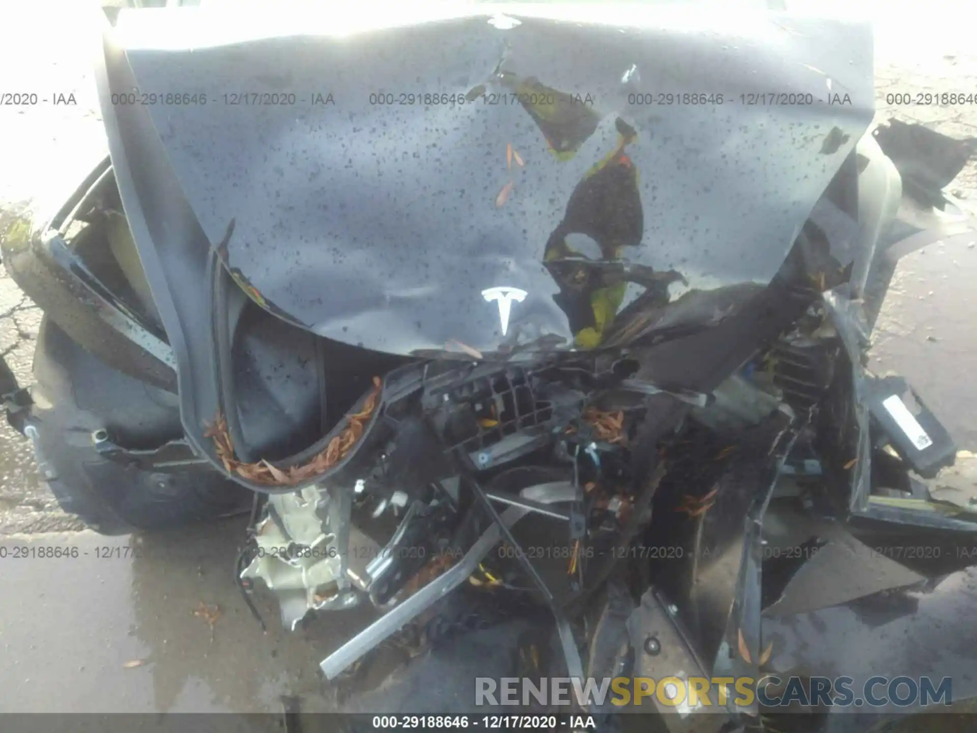 6 Photograph of a damaged car 5YJ3E1EB0KF433580 TESLA MODEL 3 2019