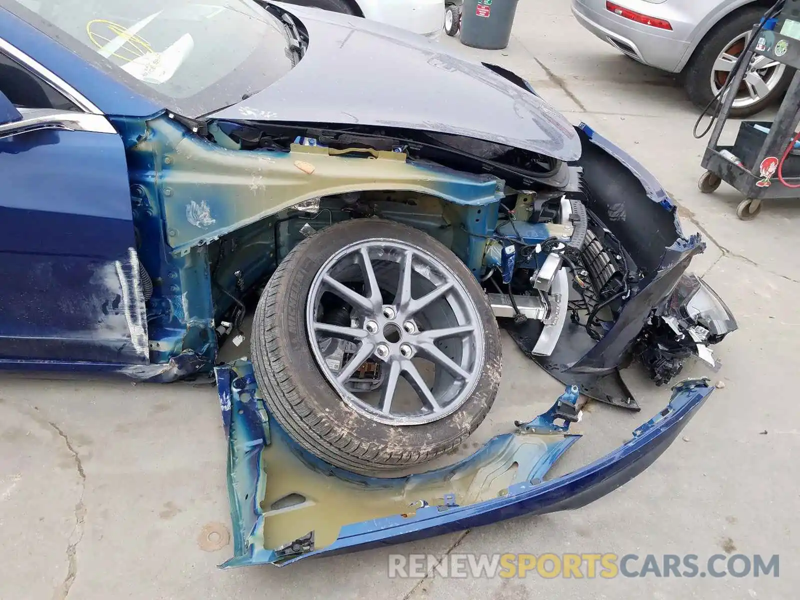 9 Photograph of a damaged car 5YJ3E1EB0KF454302 TESLA MODEL 3 2019