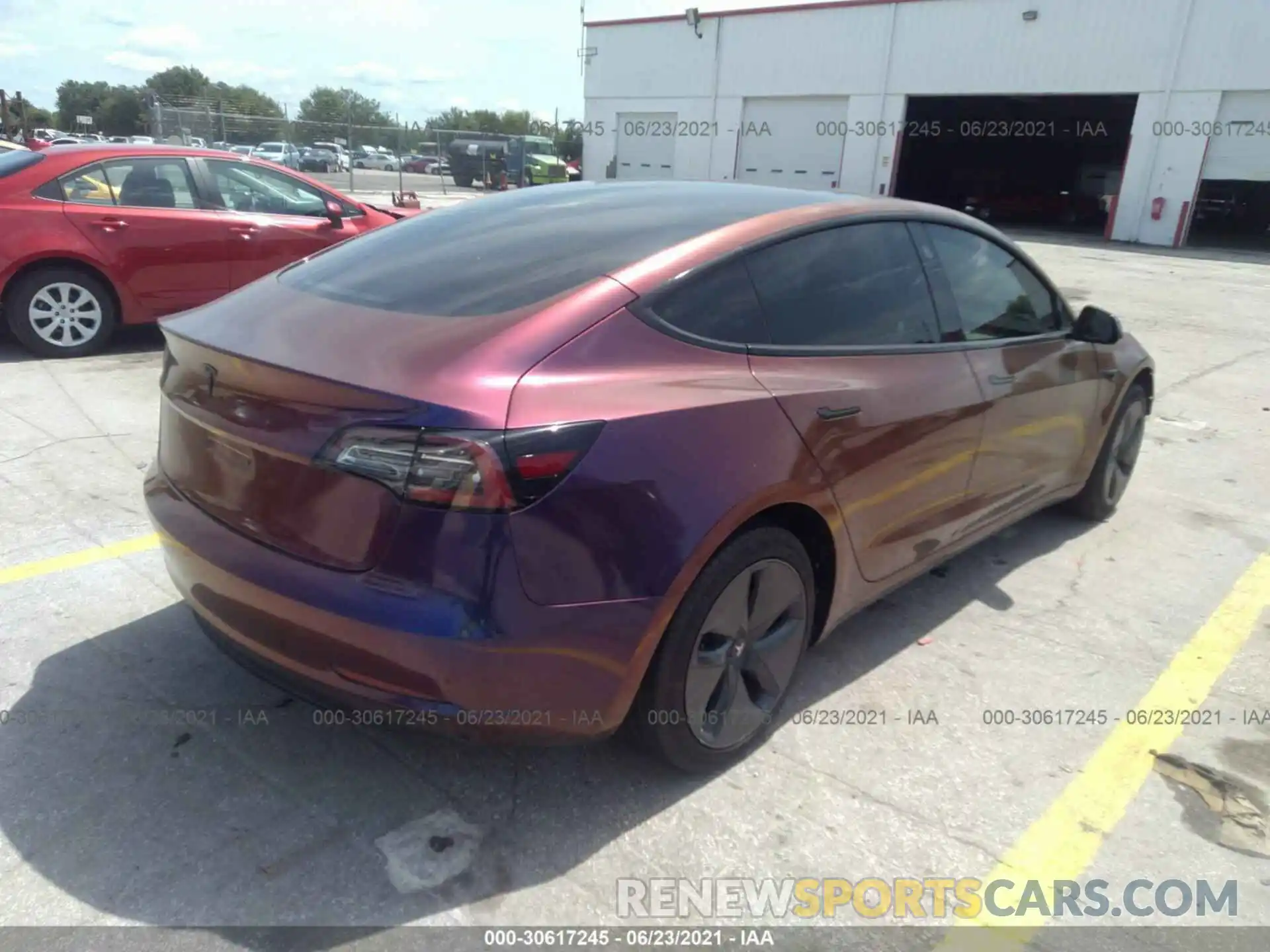 4 Фотография поврежденного автомобиля 5YJ3E1EB0KF494606 TESLA MODEL 3 2019