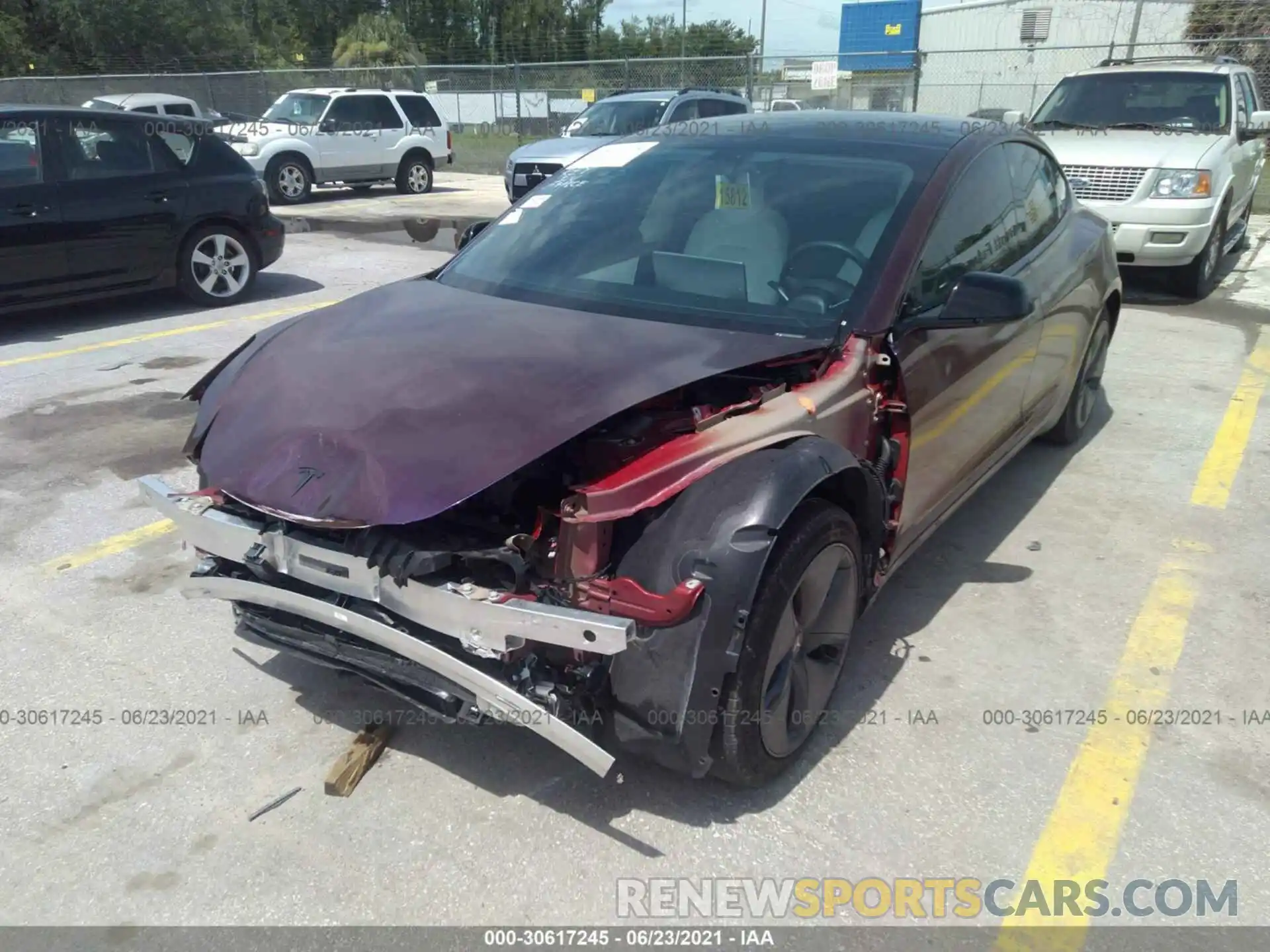 6 Photograph of a damaged car 5YJ3E1EB0KF494606 TESLA MODEL 3 2019