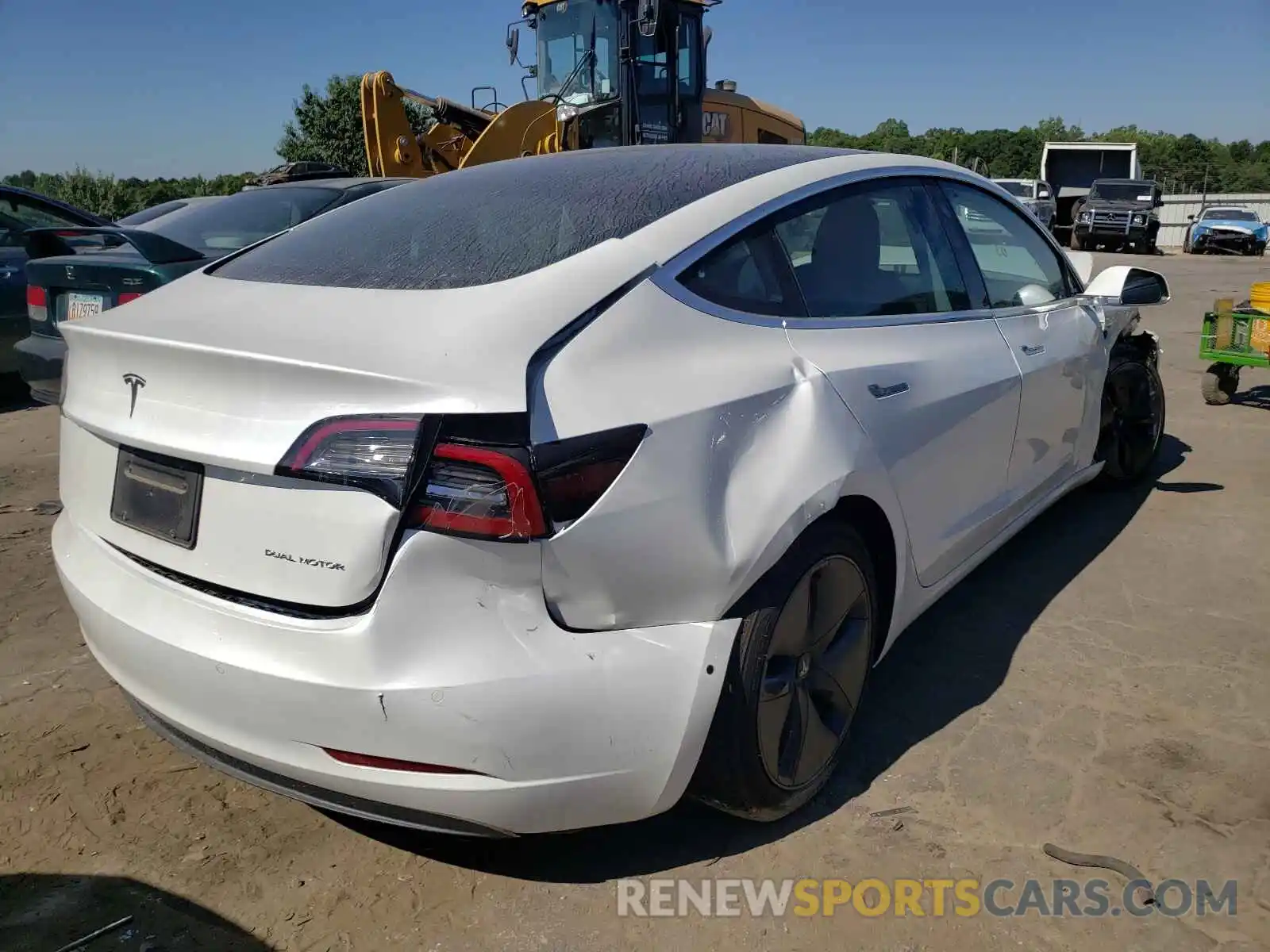 4 Photograph of a damaged car 5YJ3E1EB0KF511534 TESLA MODEL 3 2019