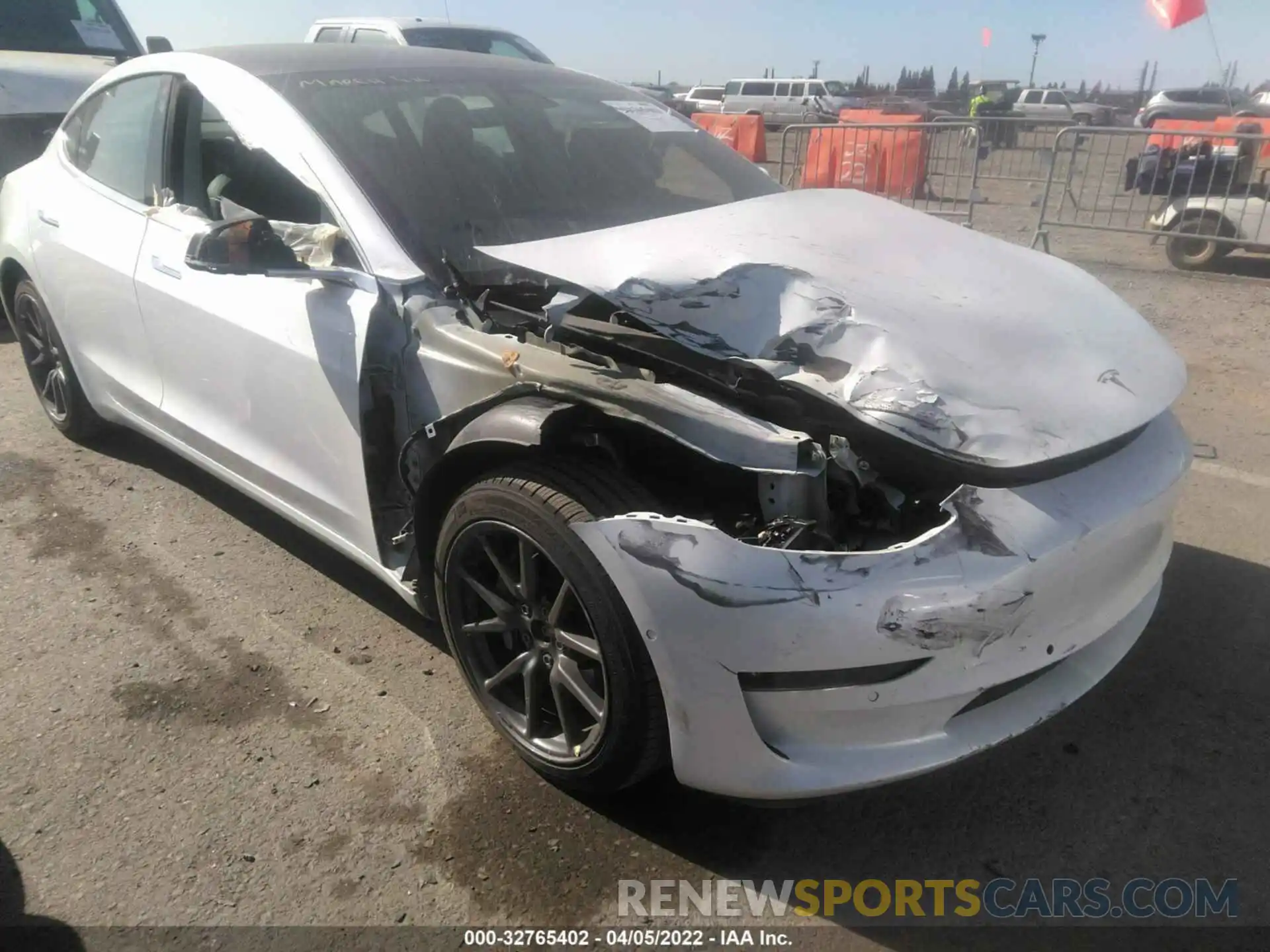 6 Photograph of a damaged car 5YJ3E1EB0KF511744 TESLA MODEL 3 2019