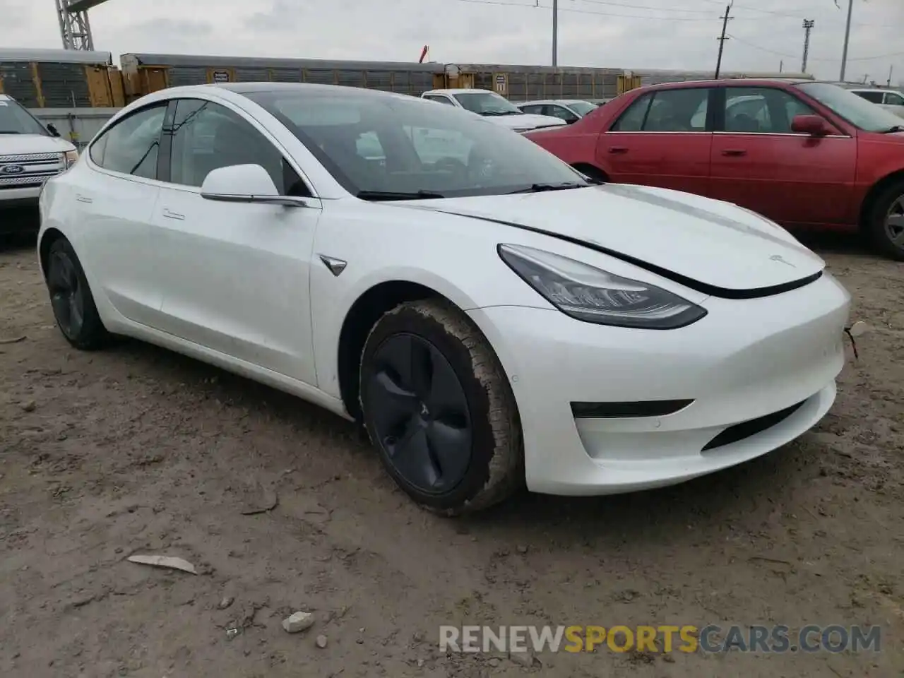 1 Фотография поврежденного автомобиля 5YJ3E1EB0KF515700 TESLA MODEL 3 2019