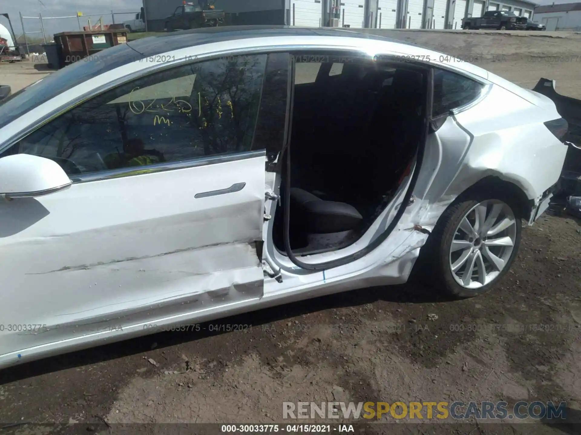 6 Photograph of a damaged car 5YJ3E1EB0KF530388 TESLA MODEL 3 2019