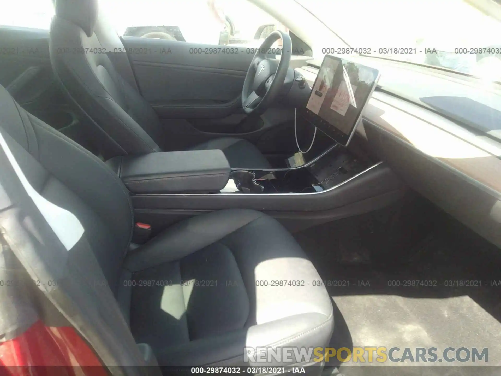 5 Photograph of a damaged car 5YJ3E1EB1KF150489 TESLA MODEL 3 2019