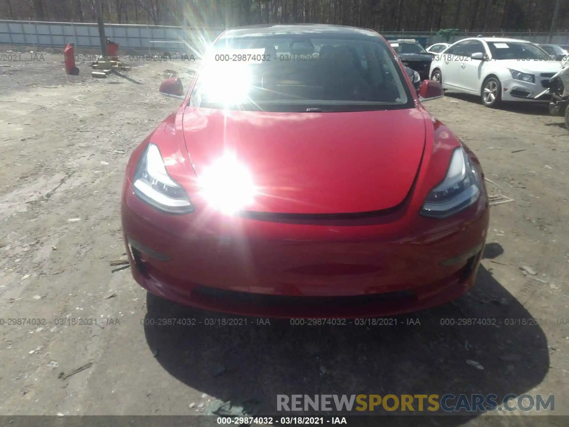 6 Photograph of a damaged car 5YJ3E1EB1KF150489 TESLA MODEL 3 2019