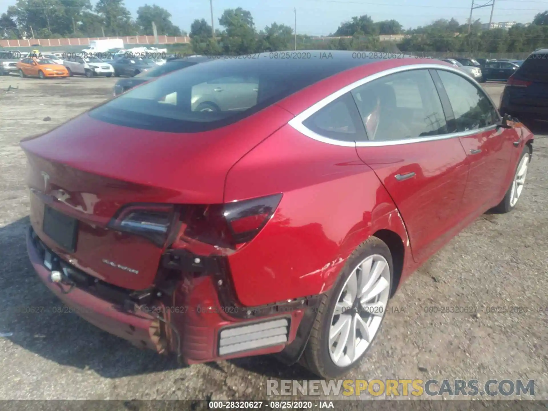 6 Photograph of a damaged car 5YJ3E1EB1KF193942 TESLA MODEL 3 2019