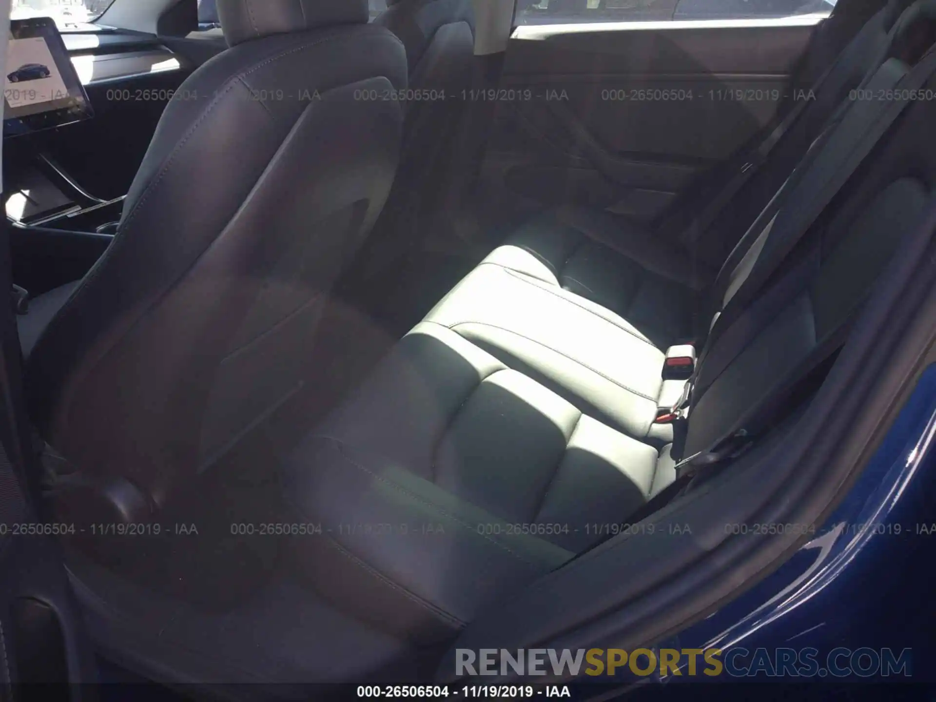 8 Photograph of a damaged car 5YJ3E1EB1KF194153 TESLA MODEL 3 2019