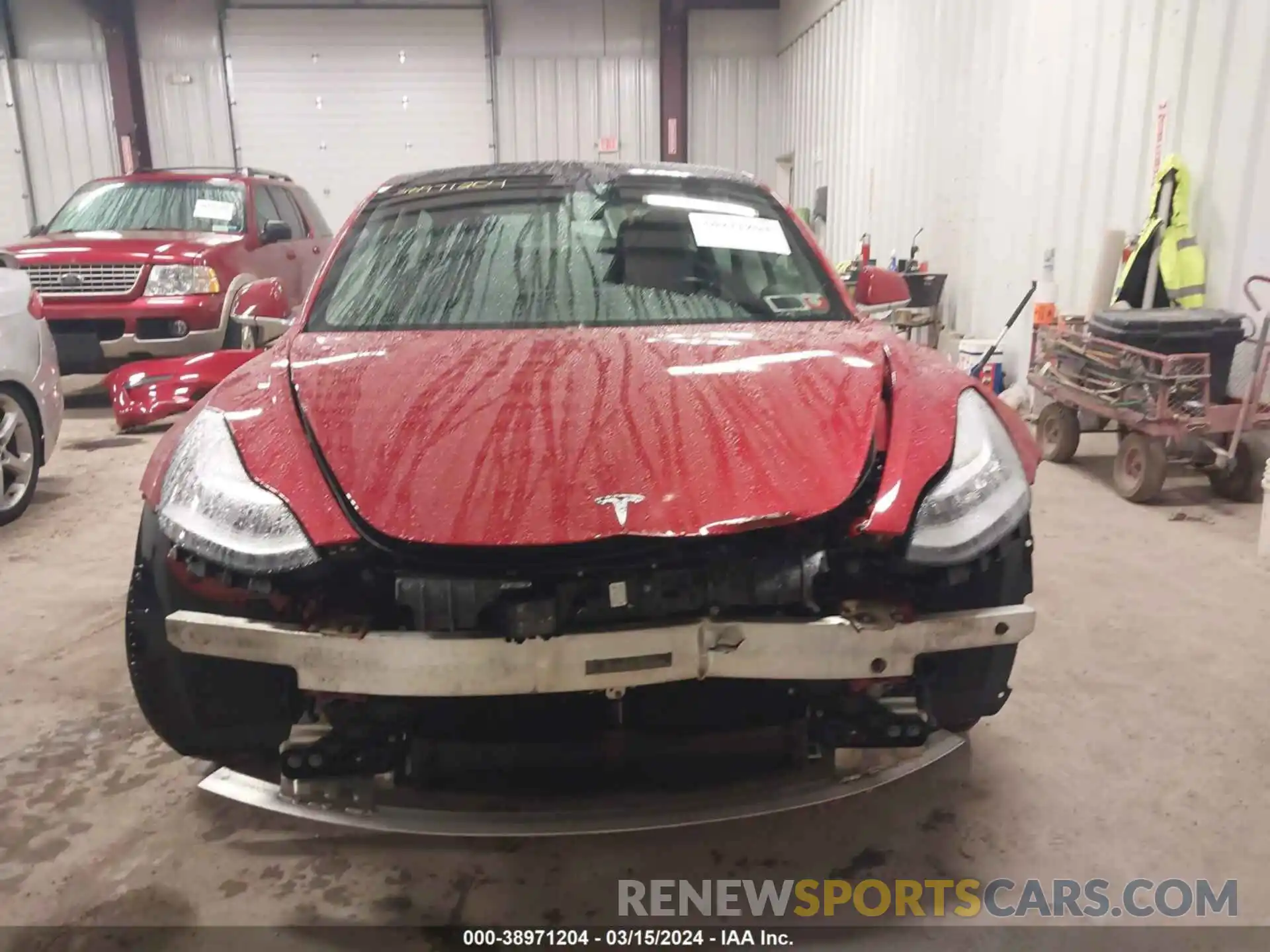 13 Photograph of a damaged car 5YJ3E1EB1KF194508 TESLA MODEL 3 2019