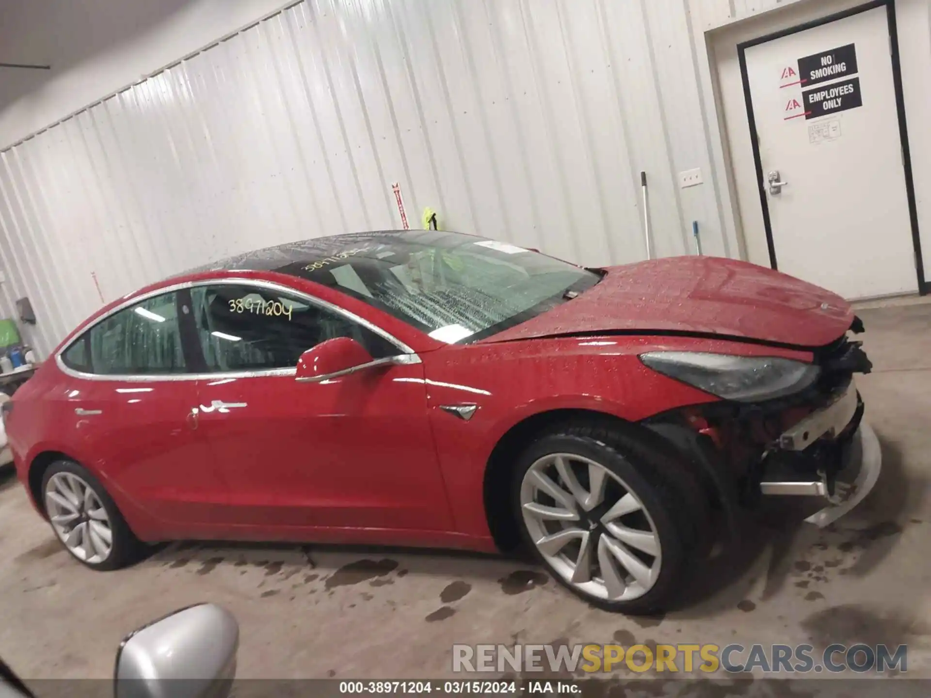 14 Photograph of a damaged car 5YJ3E1EB1KF194508 TESLA MODEL 3 2019