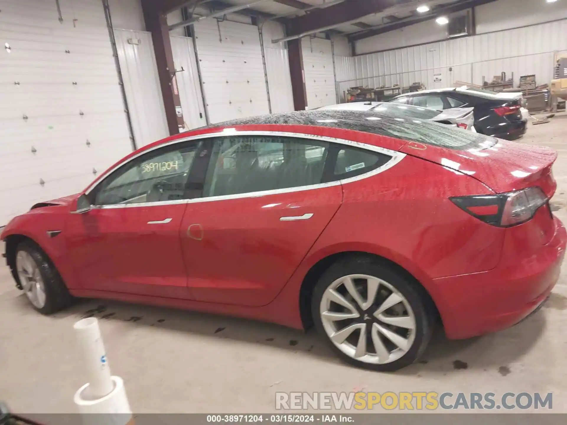 15 Photograph of a damaged car 5YJ3E1EB1KF194508 TESLA MODEL 3 2019